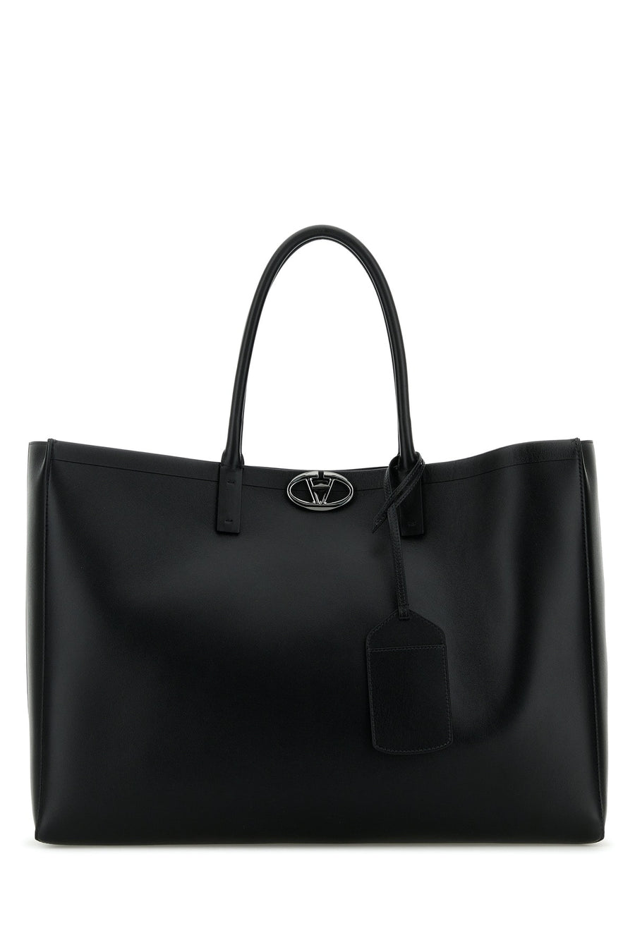 Valentino Garavani Calf leather tote bag in black