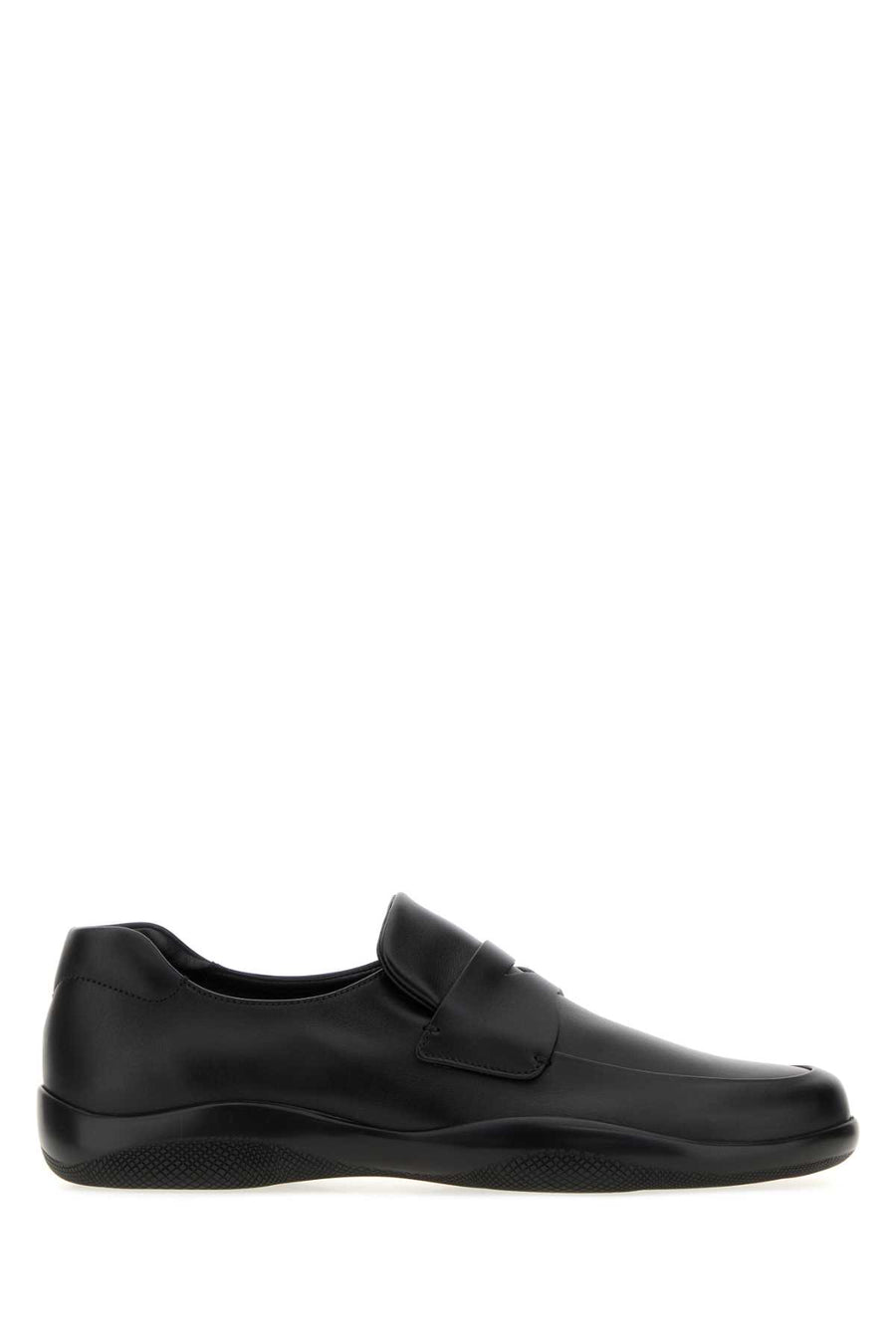 Prada Exterior: 100% Calf loafer in black