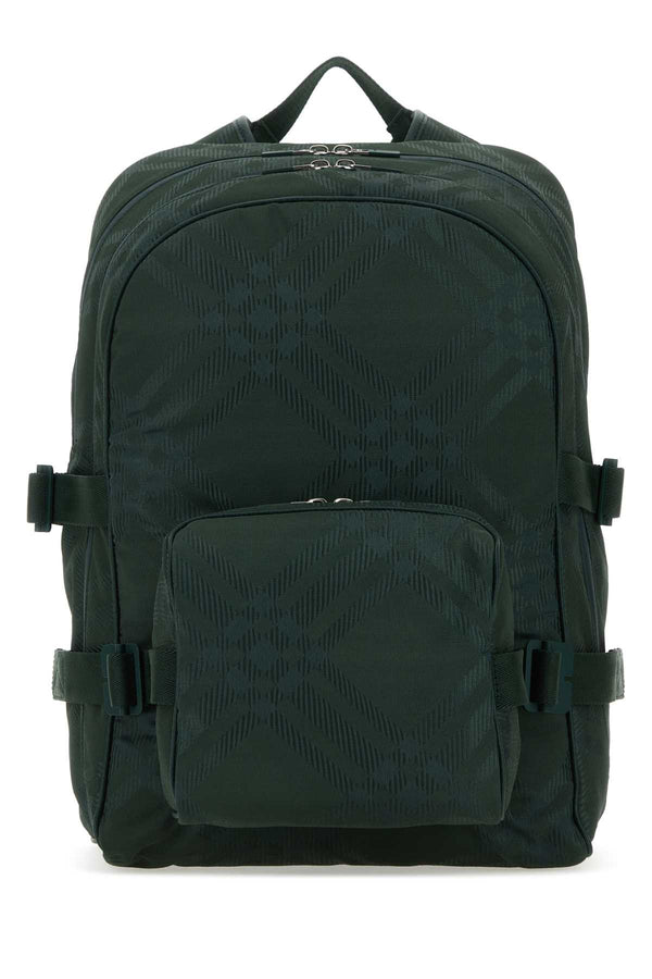 Burberry Exterior: 78% Nylon backpack in green