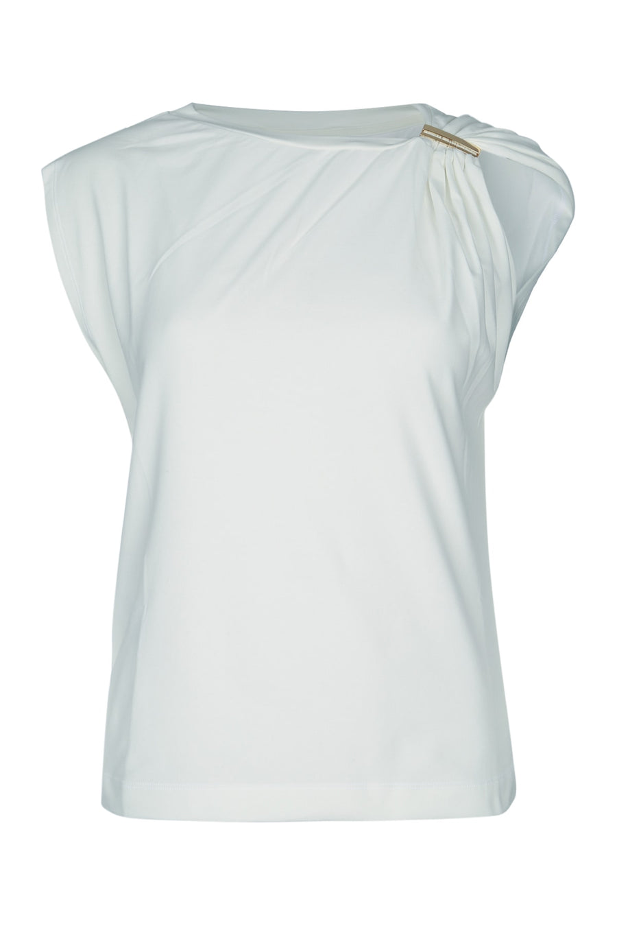 Pinko Maglia Cotton tank top in white