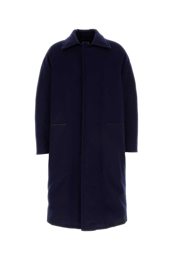 Zegna Cashmere Exterior: 100% Cashmere; Lining: 100% Wool coat in navy