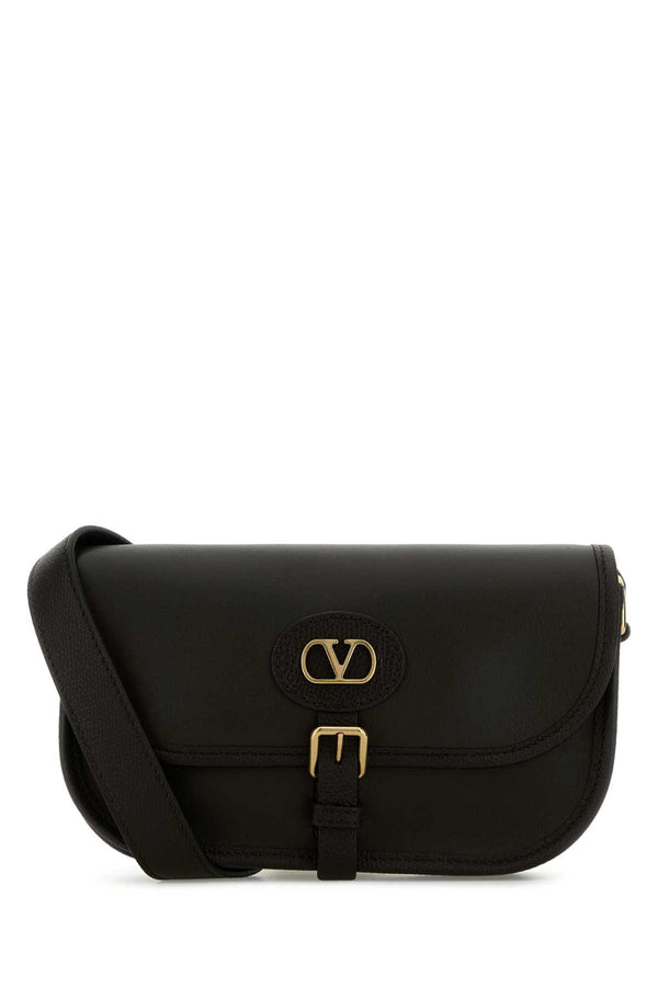 Valentino Garavani Calf leather shoulder bag in black