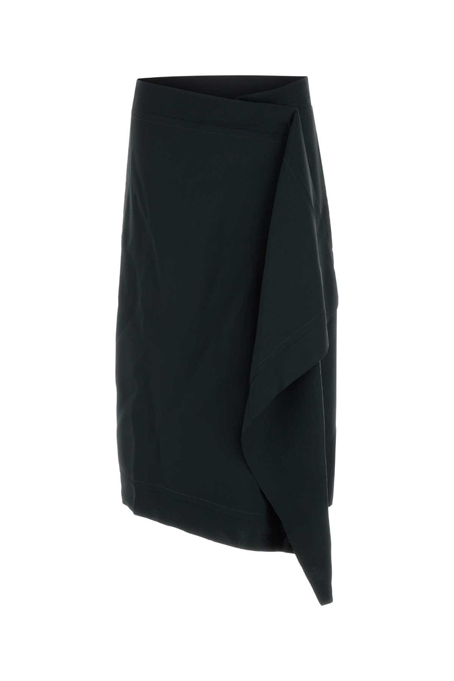 AMI Paris Midi Exterior: 100% Virgin wool; Lining: 60% Acetate skirt in black
