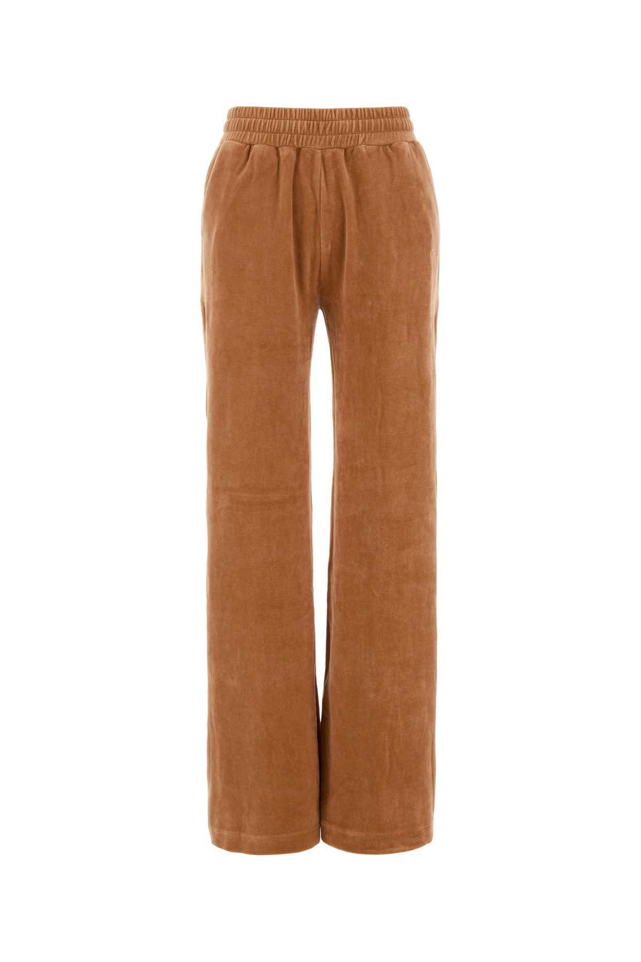 Chloé OUTER SHELL: 80% COTTON 20% POLYAMIDE MAIN LINING: 100% COTTON trousers in beige