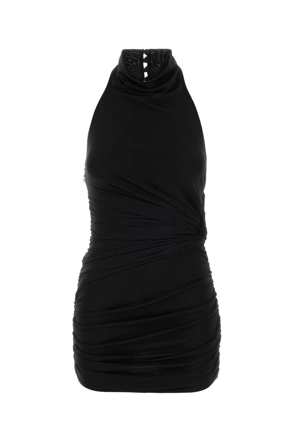 The Andamane Abito 94% Polyester mini dress in black