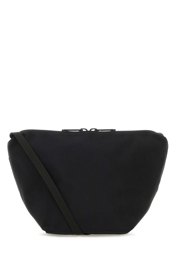 Herve' Chapelier Square 52% PVC crossbody bag in black