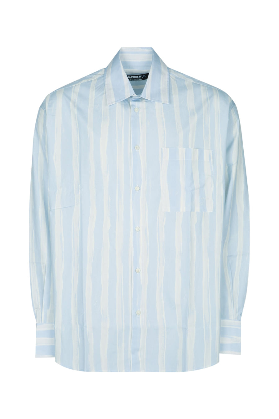 Jacquemus Chemise 100% Cotton shirt in blue