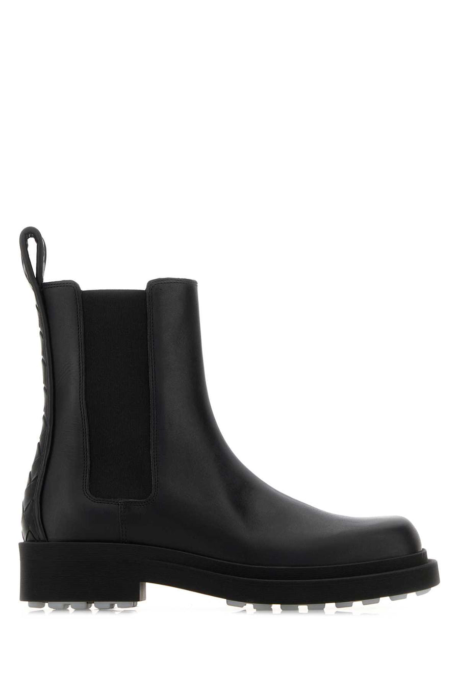 Bottega Veneta Exterior: 100% Calf chelsea boot in black
