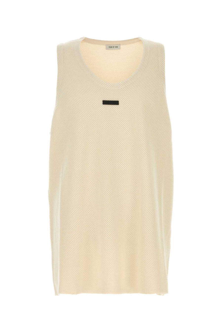 Fear Of God Tank 69% Cotton tank top in beige