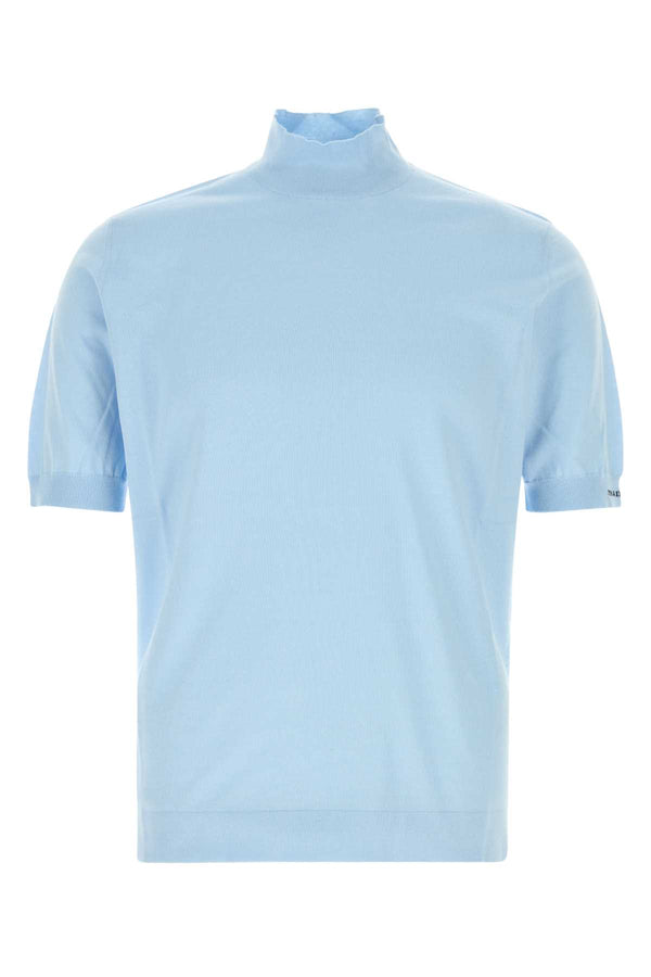 Prada 100% Cotton sweater in blue