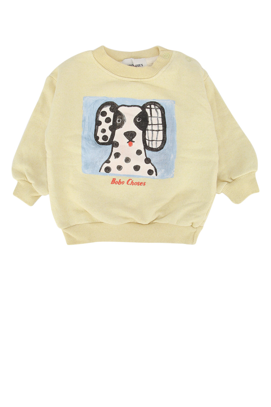 Bobo Choses Sweartshirt 23% Recycled Cotton sweatshirt in yellow