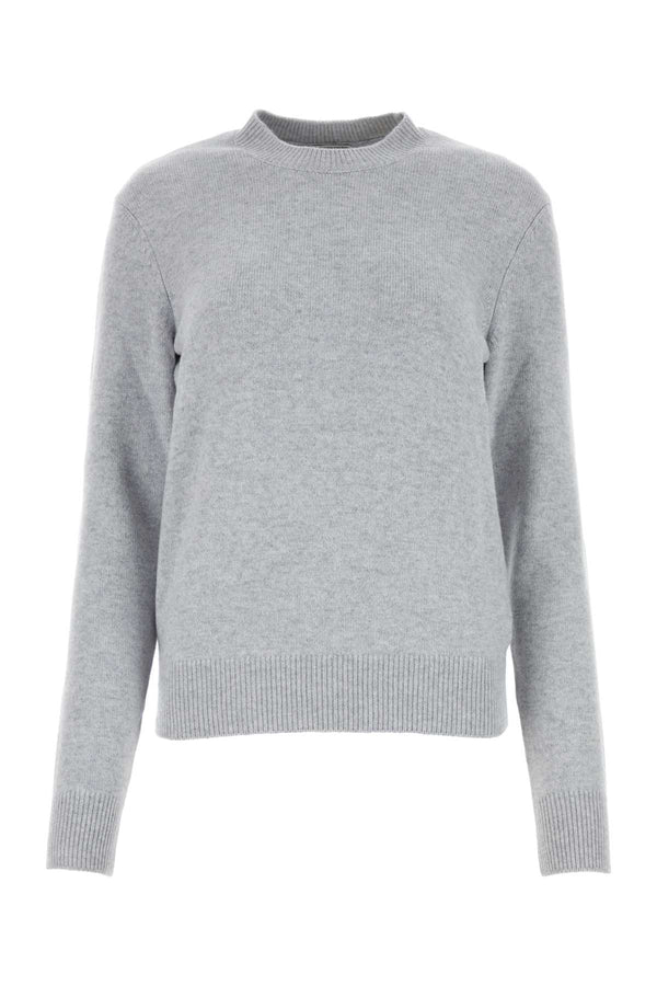 Bottega Veneta 97% Cashmere sweater in gray
