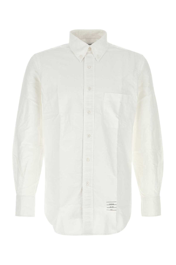 Thom Browne 100% Cotton shirt in white