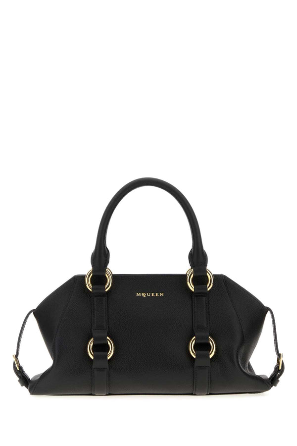 Alexander McQueen Calf Leather shoulder bag in black
