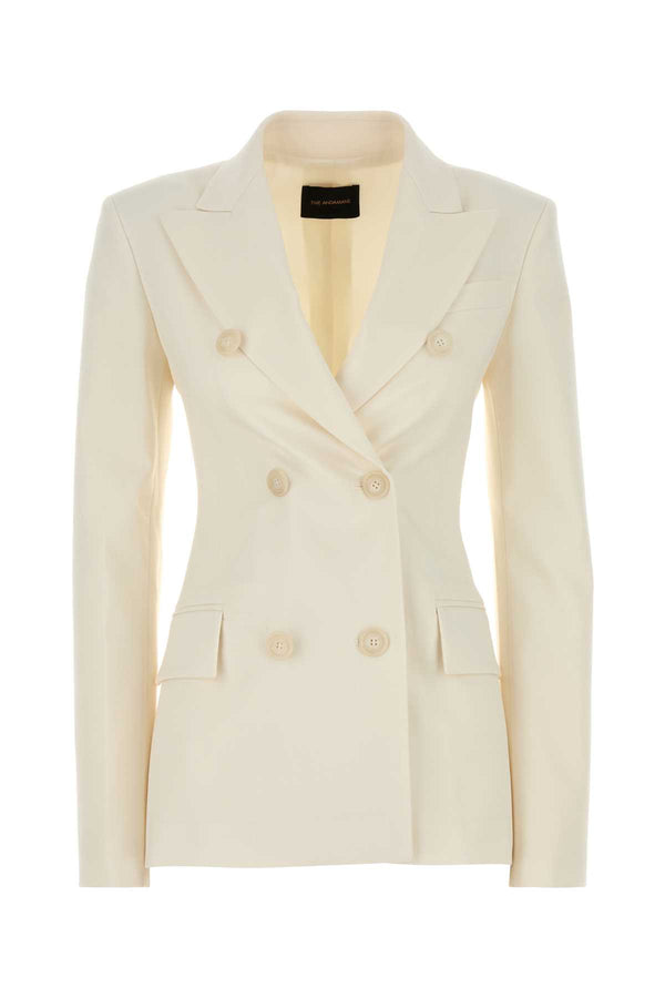 The Andamane Exterior: 55% Polyester blazer in beige