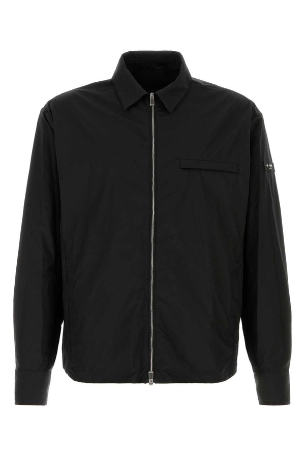 Tatras Exterior: 80% Cotton 20% Silk jacket in black