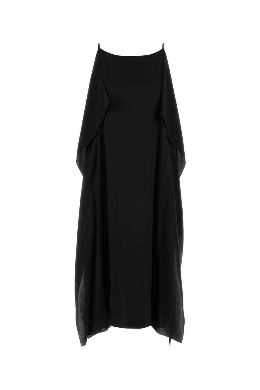 The Row Dress 100% Silk dress in black
