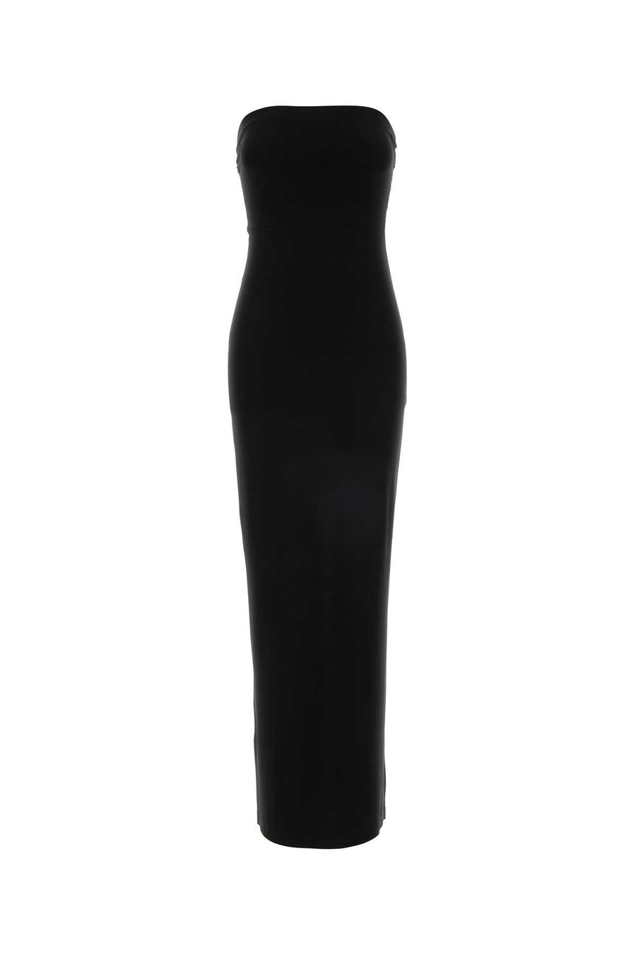 Norma Kamali Lungo 95% Polyester dress in black