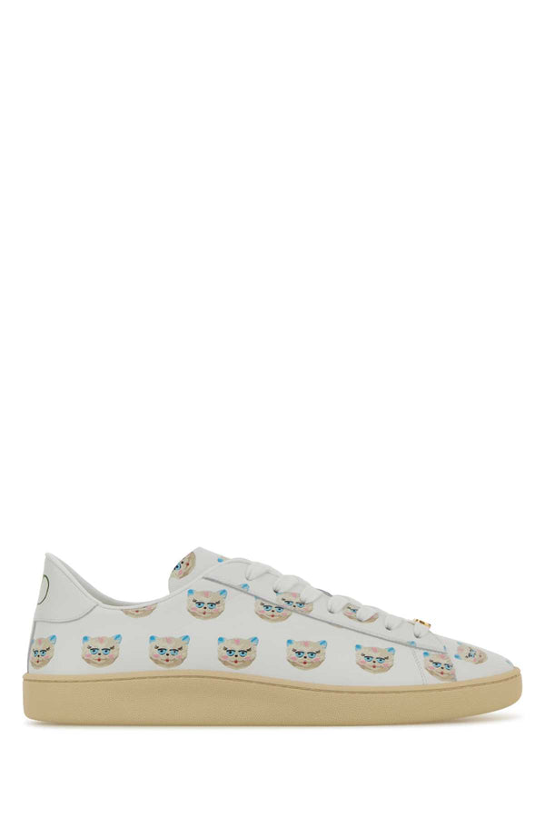 Valentino Garavani Valentino Calf leather - Bos Taurus sneaker in white