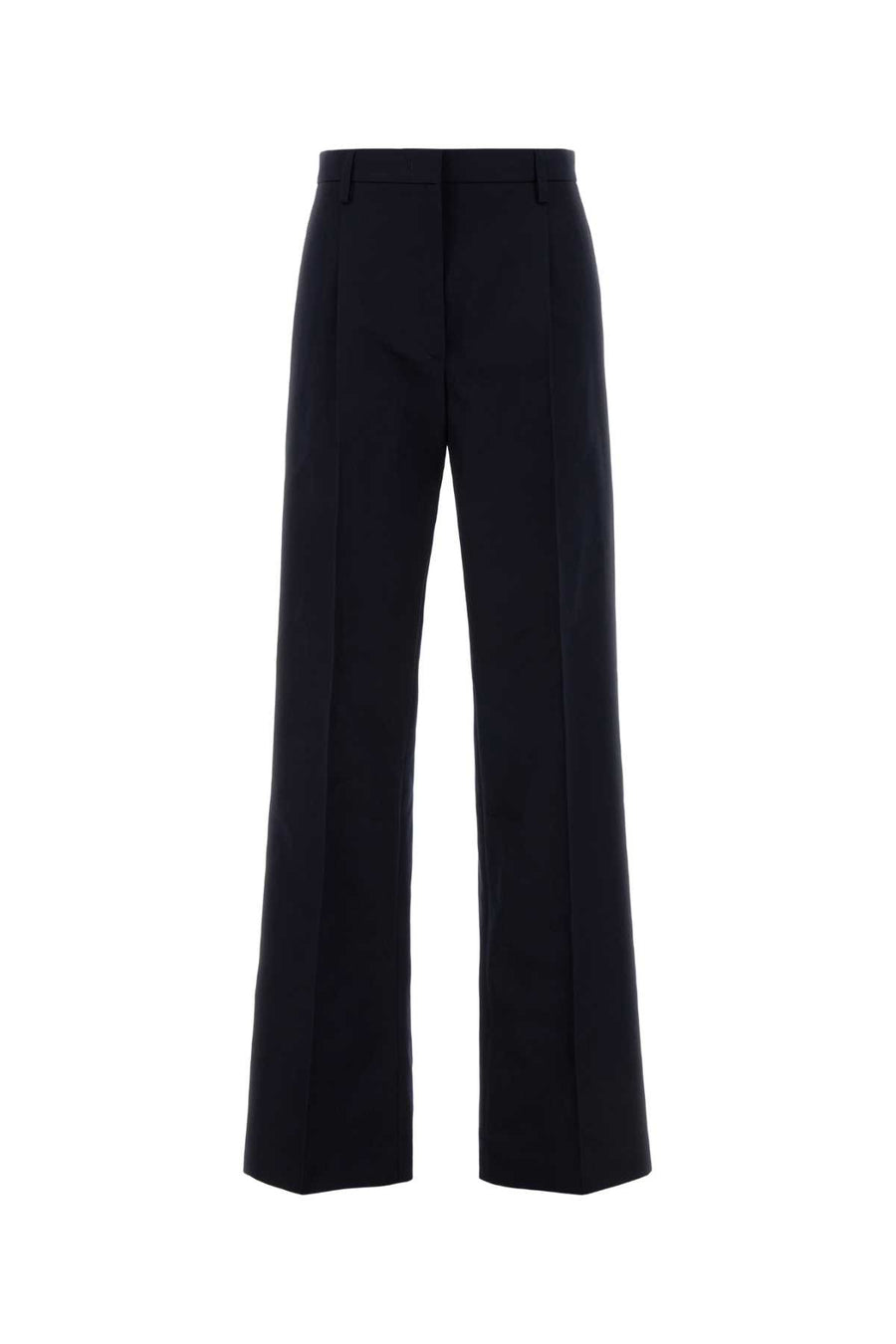 Prada 100% Cotton trousers in navy