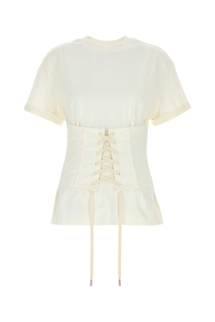 Alexander McQueen 100% Cotton t-shirt in white