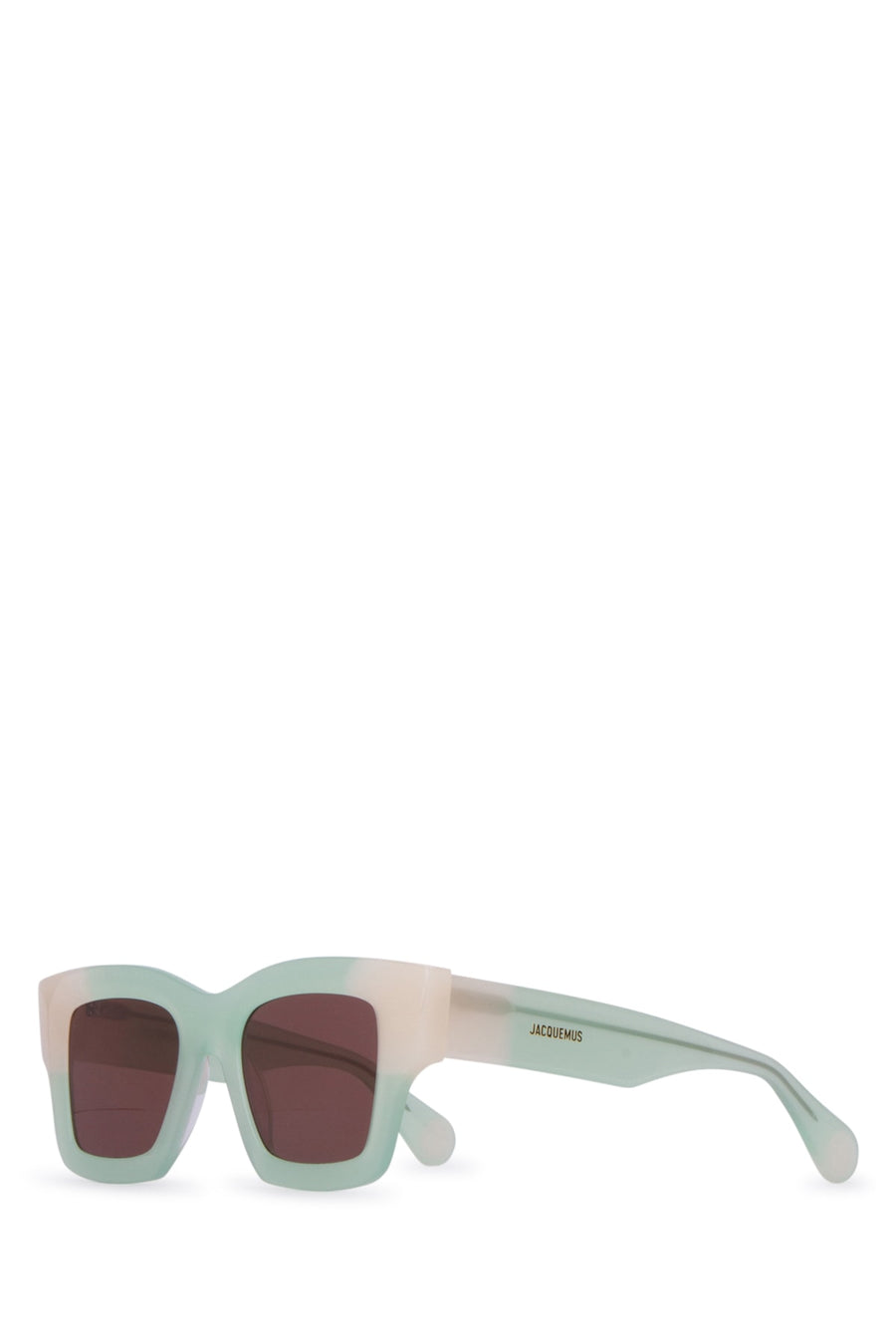 Jacquemus Sole Acetate frame sunglasses in green