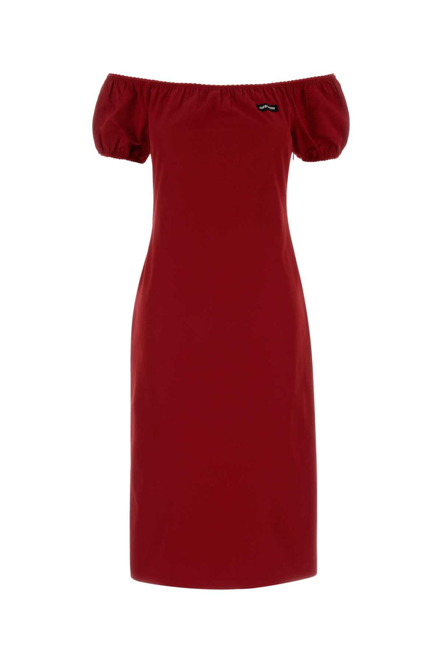 Miu Miu 100% Cotton dress in red