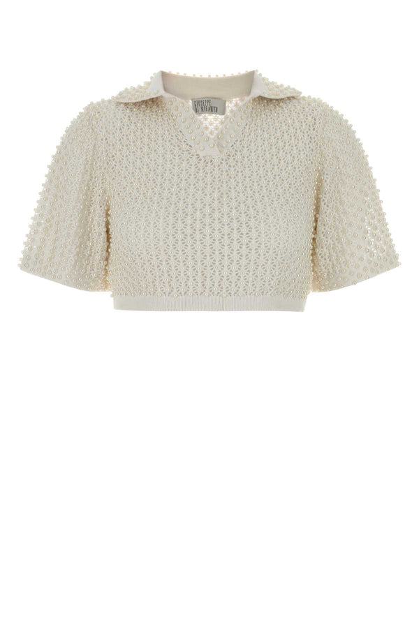 Giuseppe Di Morabito Corto 100% Cotton polo shirt in white