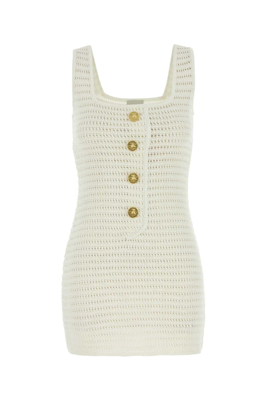 Le Kasha 100% Organic linen dress in white