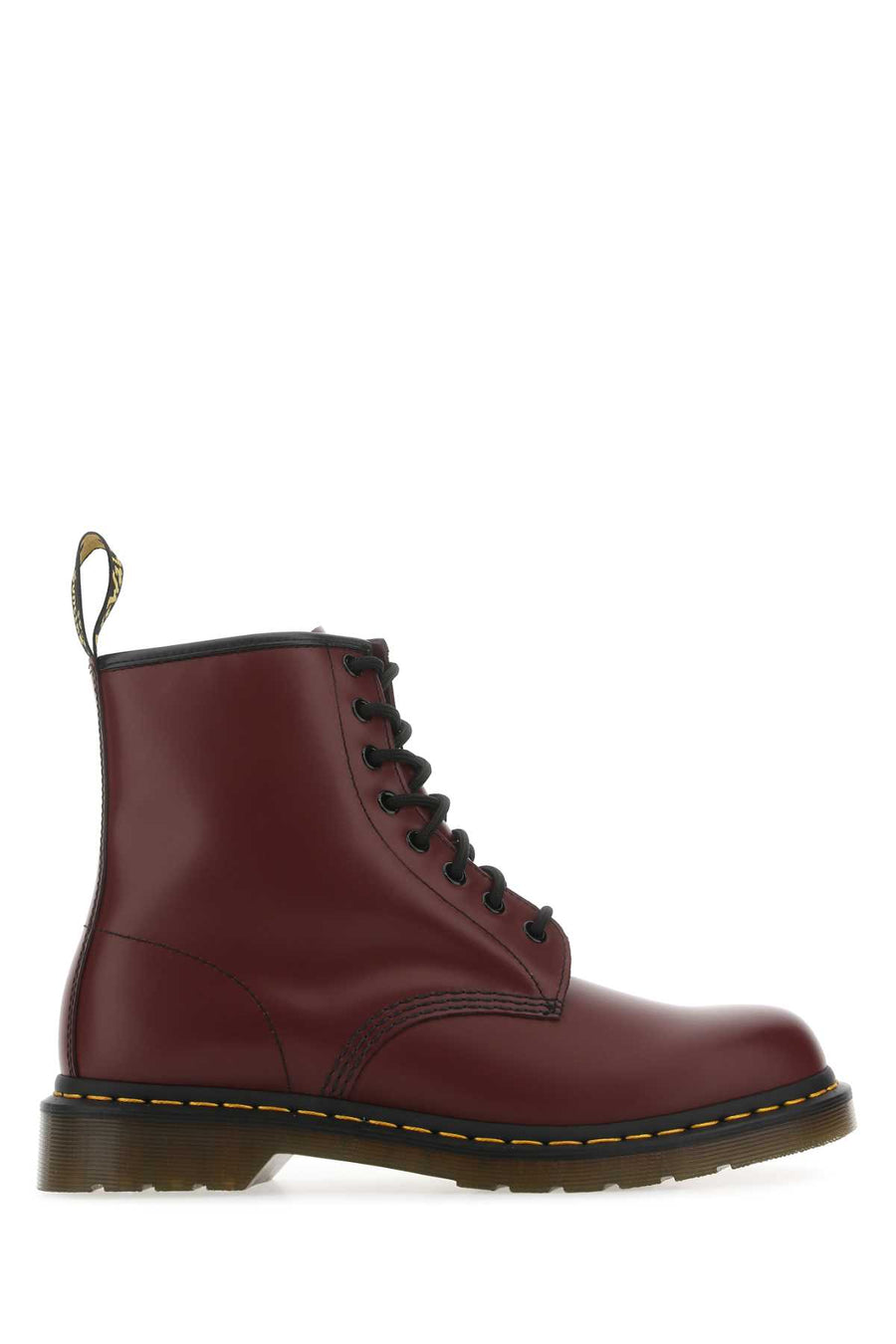 Dr Martens Exterior: 100% Leather boot in red