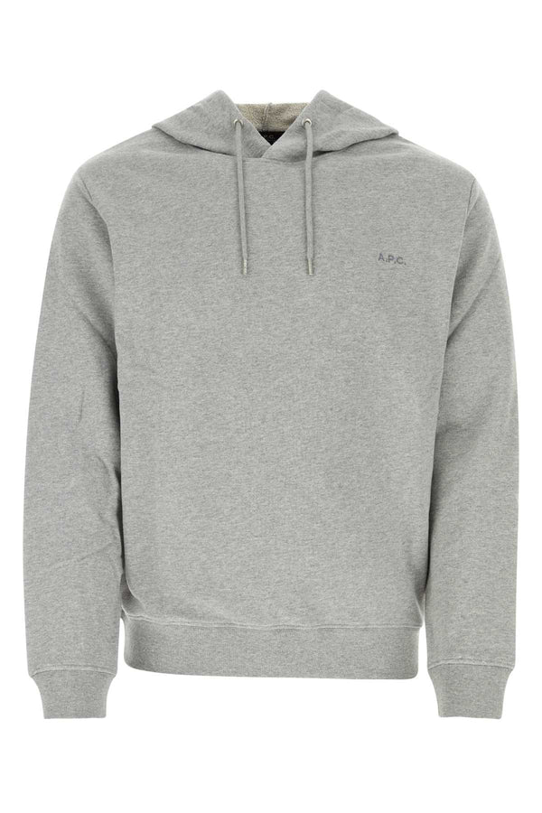 A.P.C. Standard 100% Cotton hoodie in gray