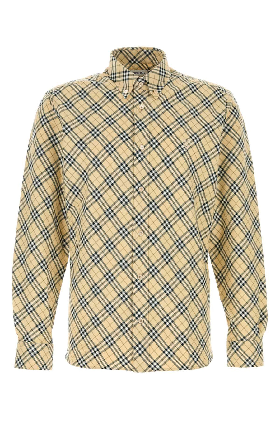 Burberry 100% Cotton shirt in beige