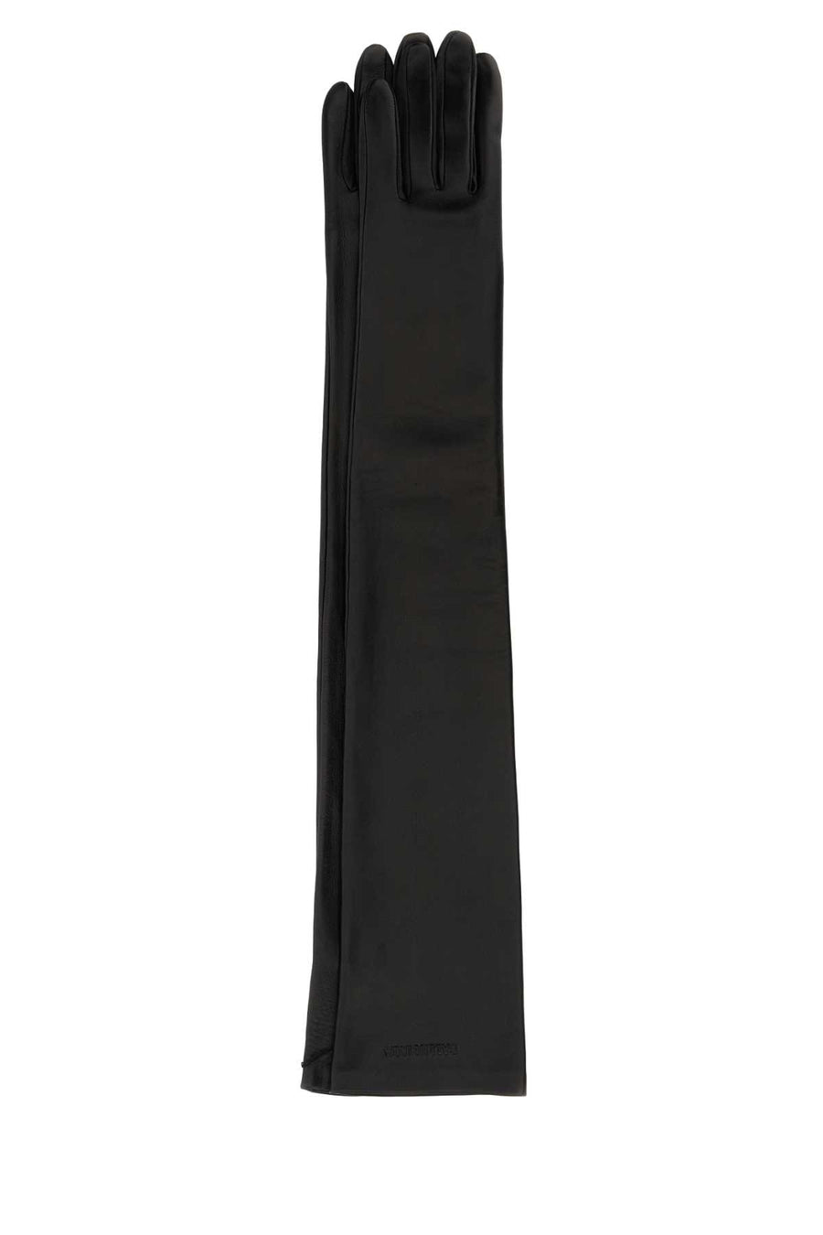 Balenciaga Lamb leather 100% gloves in black