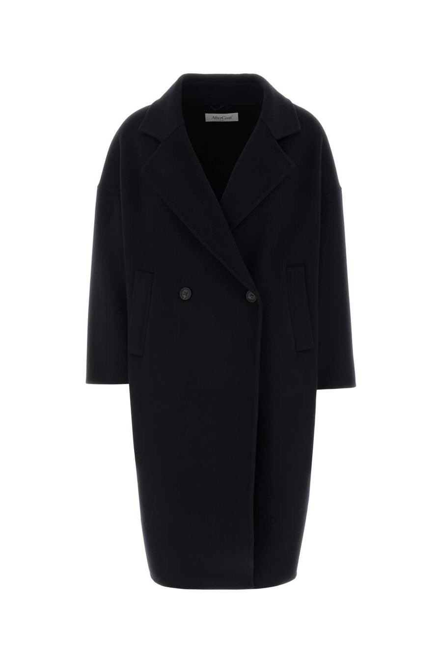 Aftercoat 90% Wool coat in black