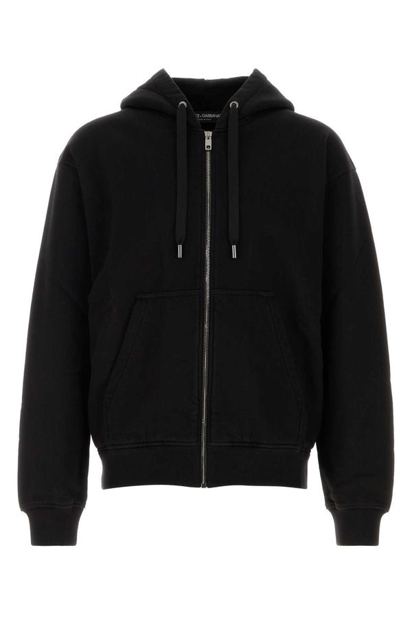 Dolce & Gabbana 100% Cotton hoodie in black