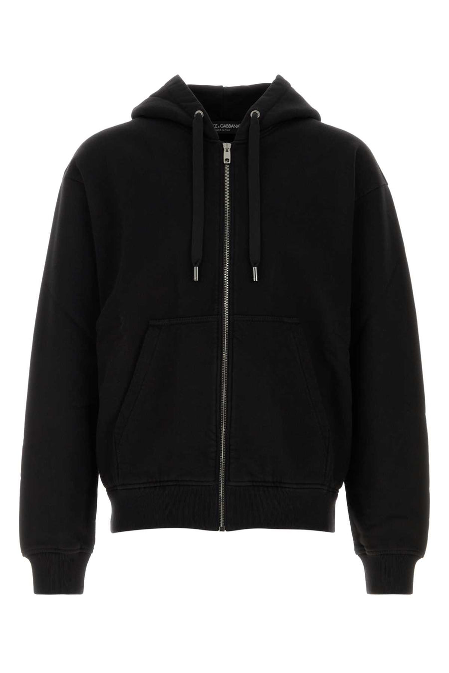 Dolce & Gabbana 100% Cotton hoodie in black