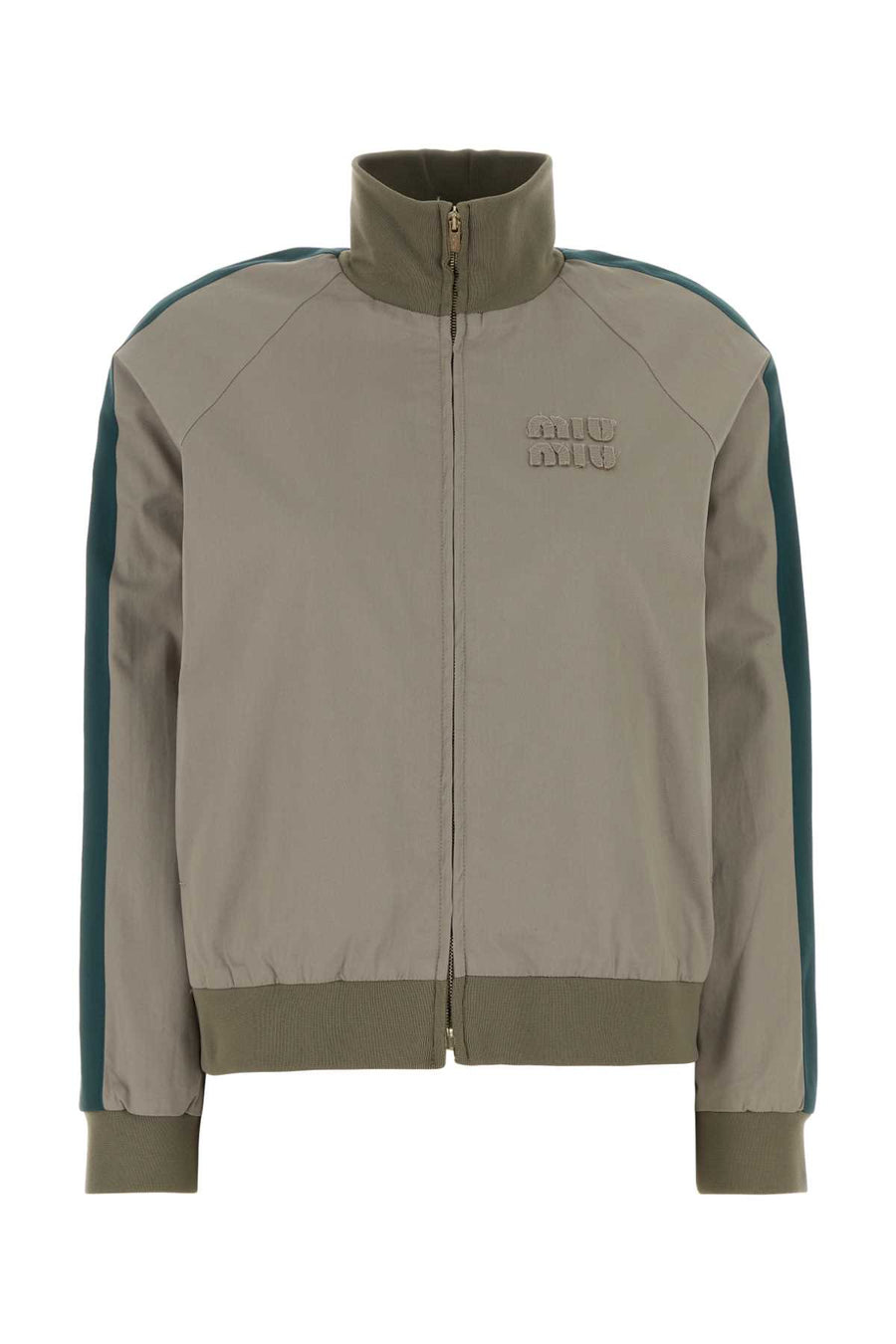 Miu Miu Exterior: 100% Cotton; Lining: 100% Cotton jacket in green