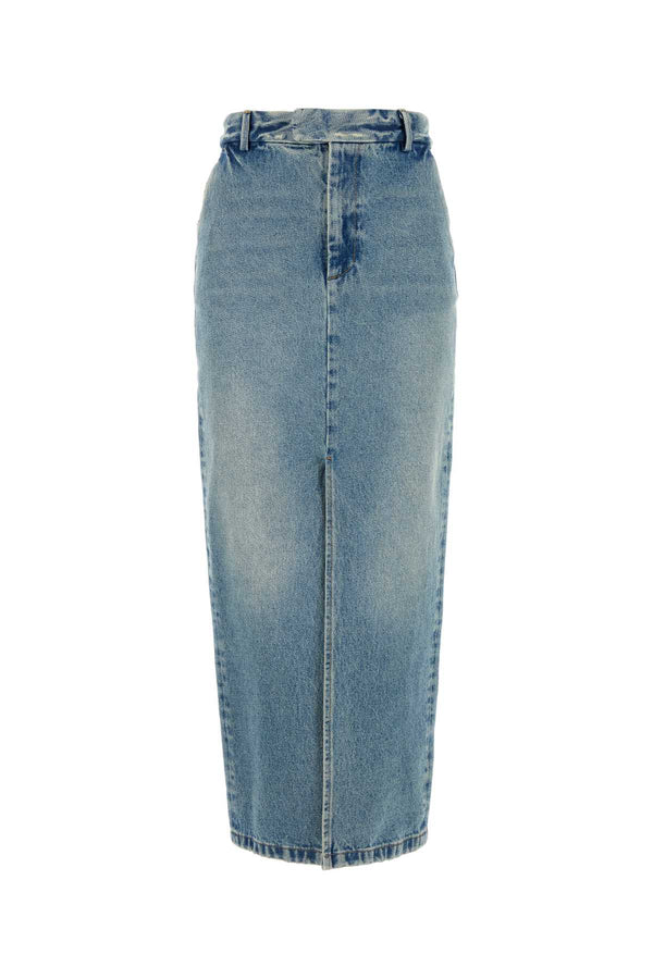 Armarium Denim 100% Cotton skirt in blue