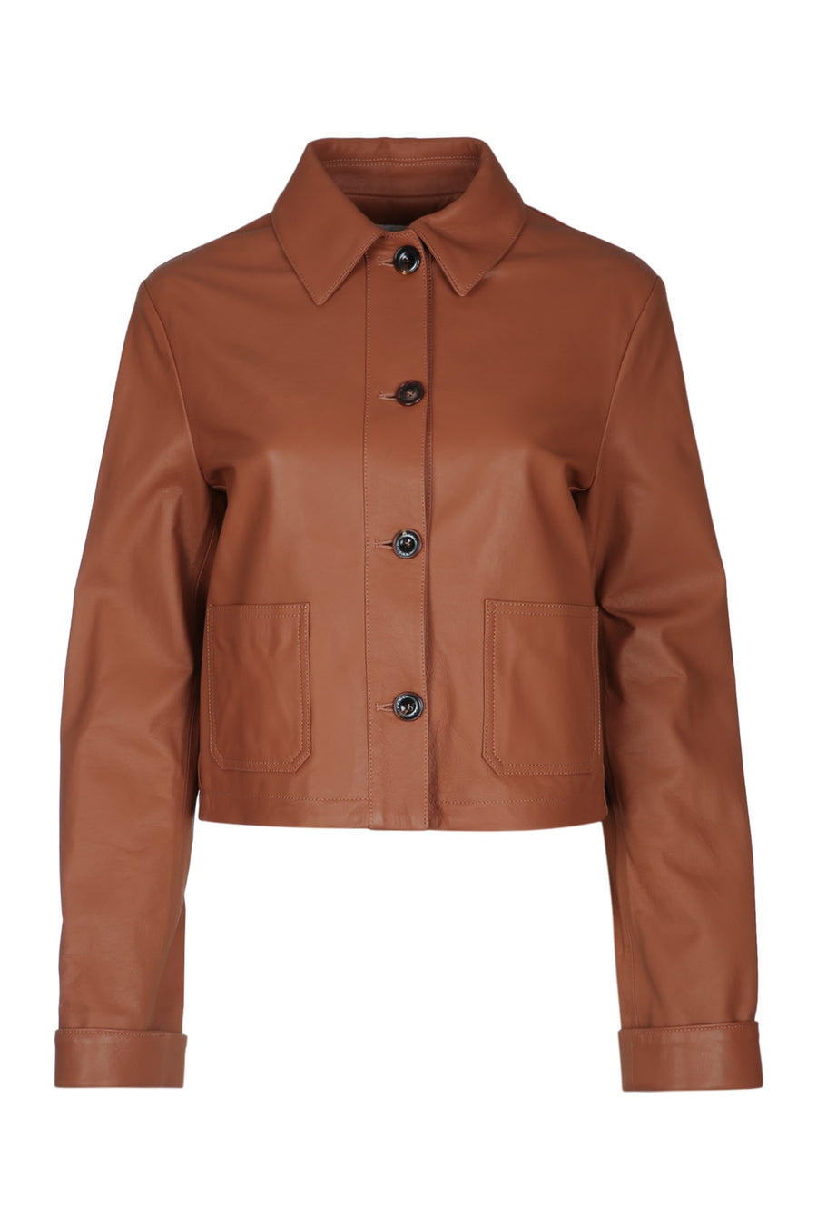 Jacob Cohen Pelle 100% Leather jacket in brown