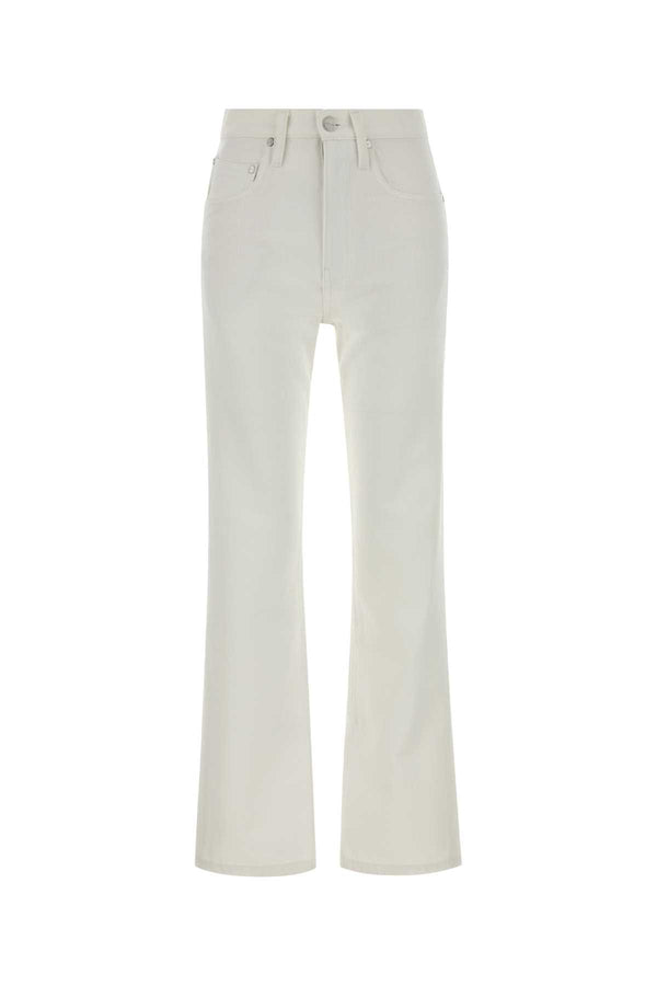 Jil Sander Trouser 100% Cotton jeans in white