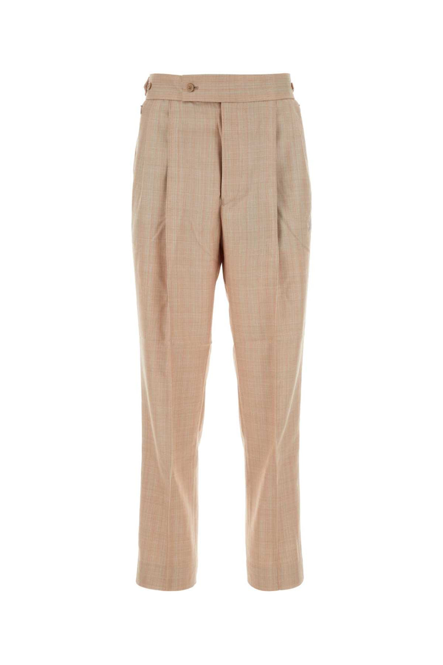 Needles 70% Polyester trousers in beige