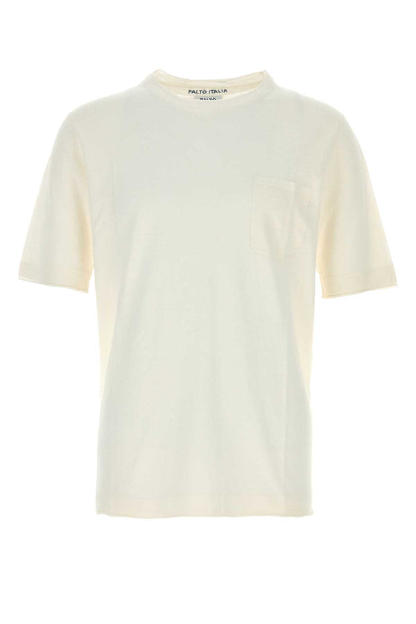 Palto' Afro 68% Linen t-shirt in white