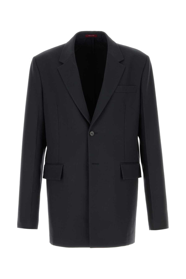 Gucci Jacket Exterior: 100% Wool blazer in gray