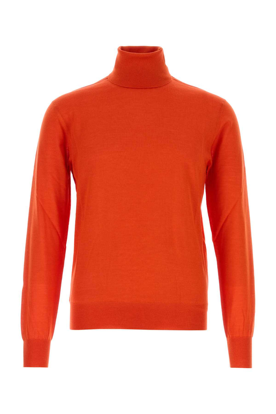 Saint Laurent Roule 35% Cashmere sweater in orange