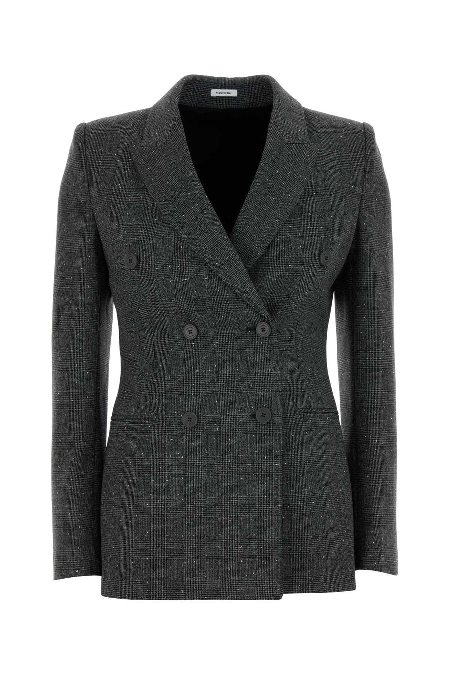 Alexander McQueen Exterior: 100% Wool blazer in black
