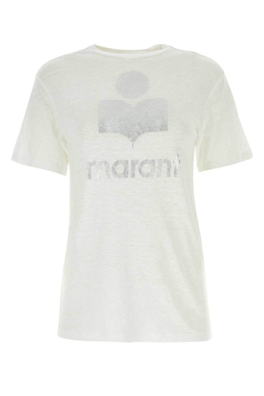 Isabel Marant Etoile 100% Linen t-shirt in white