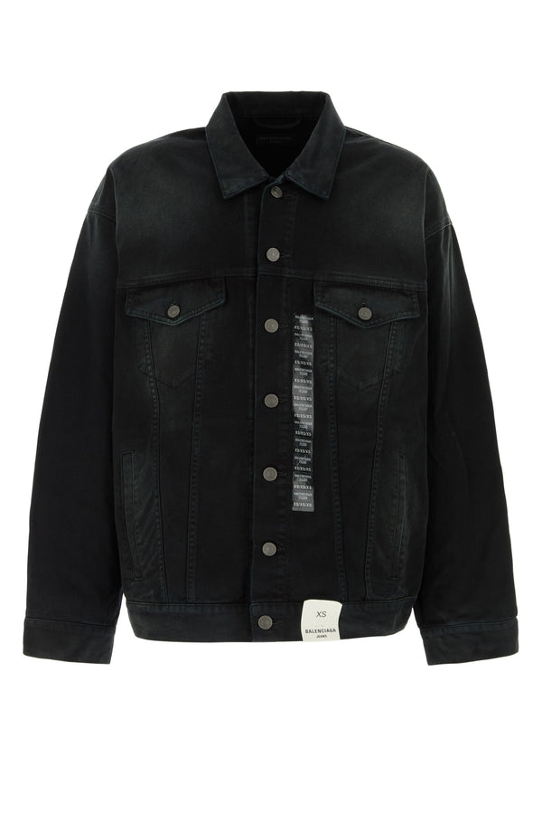 Balenciaga Cotton 100% jacket in black