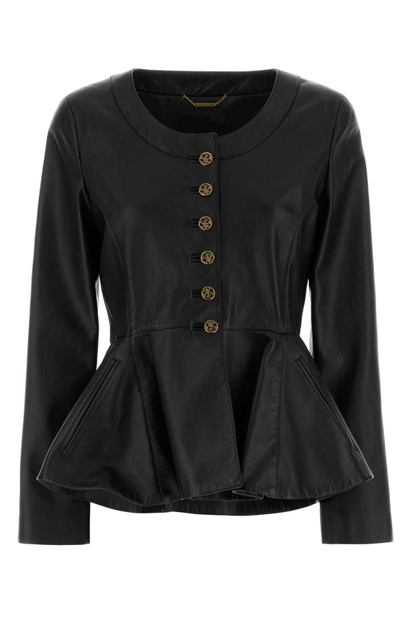 Chloé Exterior: 100% Lamb jacket in black