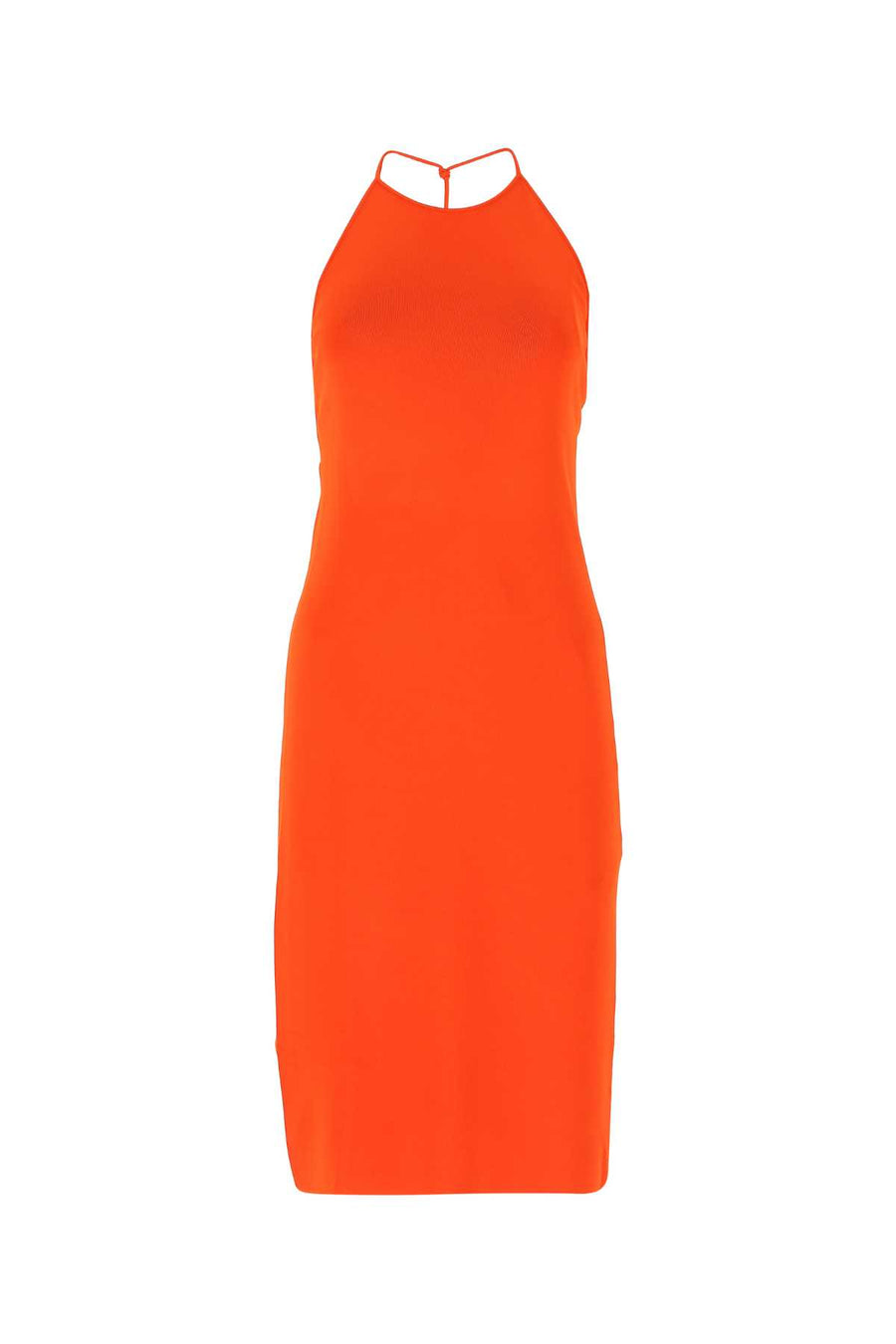 Bottega Veneta 87% Viscose dress in orange