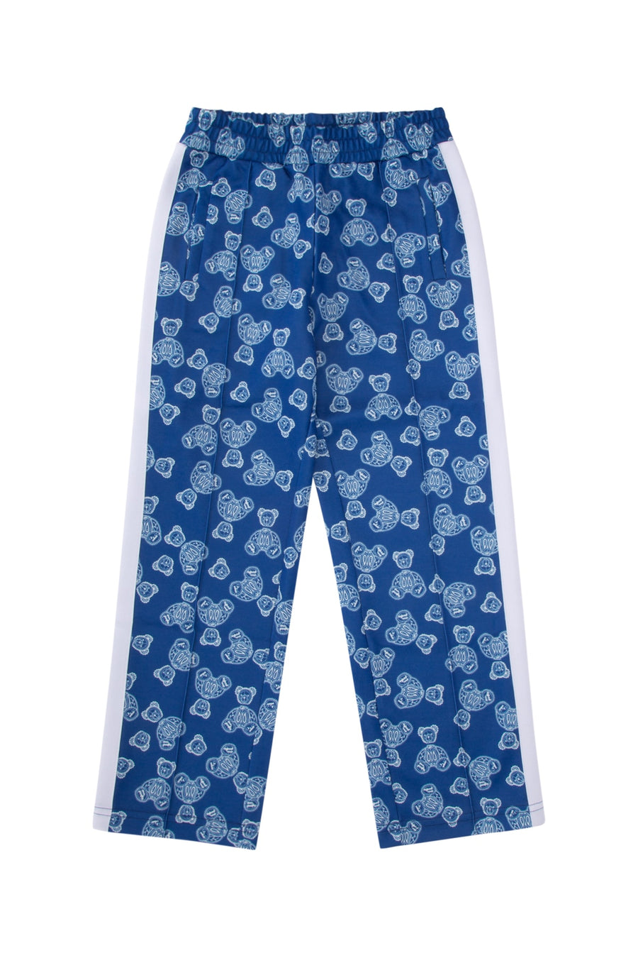 Palm Angels Kids PL 63% CO 37% trousers in blue